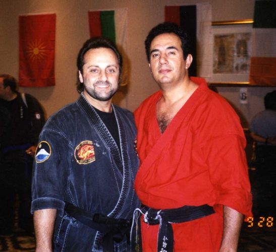 My brother and great friend, Shihan Mike Burton (inheritor of Cerio Kempo) 